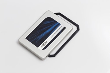 Crucial MX300 275GB Interne Festplatte SATA (7mm (mit 9,5mm-Adapter), 2,5 Zoll) silver - 