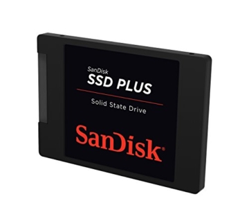 SanDisk SSD PLUS 240GB Sata III 2,5 Zoll Interne SSD, bis zu 530 MB/Sek - 