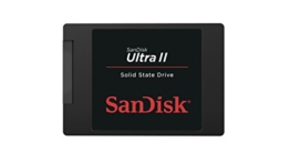 SanDisk Ultra II Interne SSD 250GB Sata III 2,5 Zoll bis zu 540 MB/Sek. -