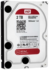 WD Red 2TB interne Festplatte SATA 6Gb/s 64MB interner Speicher (Cache) 8,9 cm 3,5 Zoll 24x7 5400Rpm optimiert für SOHO NAS Systeme 1-8 Bay HDD Bulk WD20EFRX -